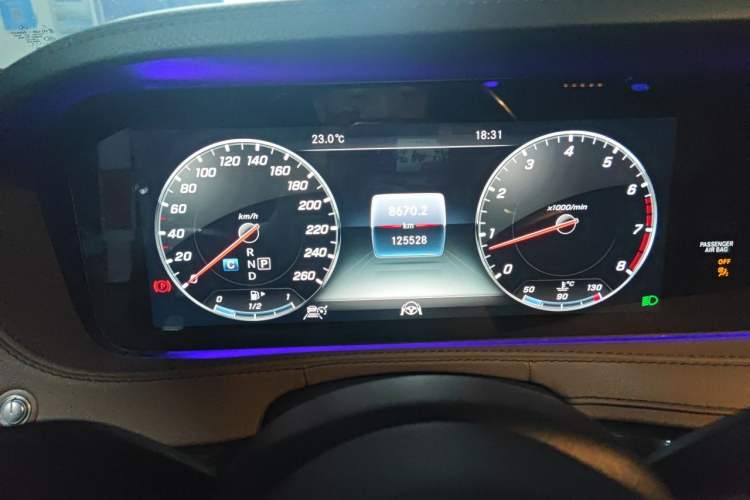 Used Mercedes-Benz S-Class 2018 S 450 L 4MATIC Excellence Special Edition Instrument Cluster
