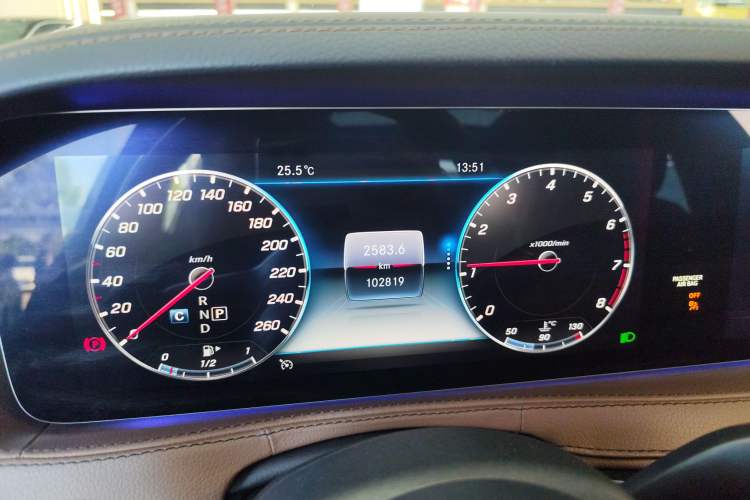 Used Mercedes-Benz S-Class 2018 S 450 L Instrument Cluster