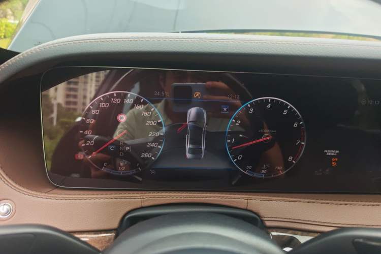 Used Mercedes-Benz S-Class 2018 S 350 L Instrument Cluster
