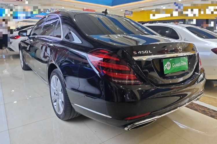 Used Mercedes-Benz S-Class 2018 S 450 L Rear Left 45 Deg
