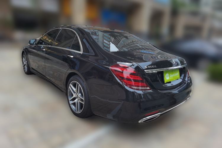 Used Mercedes-Benz S-Class 2018 S 450 L 4MATIC Rear Left 45 Deg
