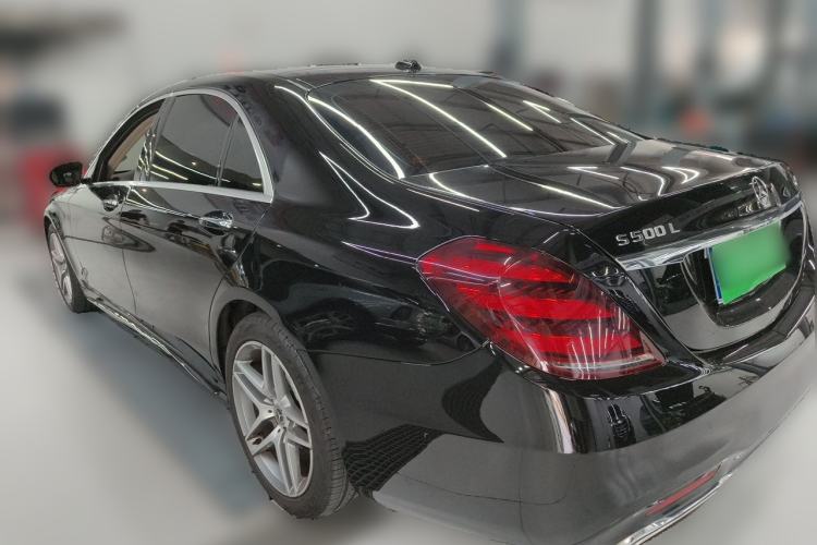 Used Mercedes-Benz S-Class 2018 S 450 L 4MATIC Rear Left 45 Deg