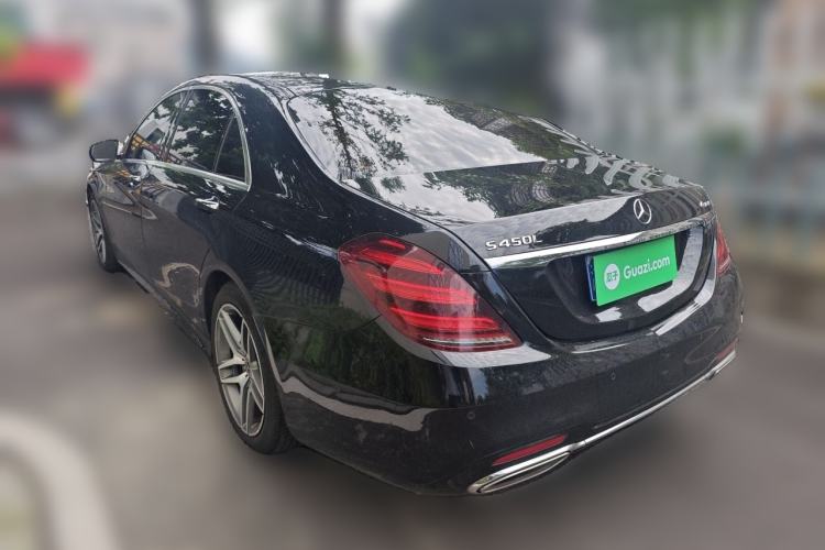 Used Mercedes-Benz S-Class 2018 S 450 L 4MATIC Rear Left 45 Deg