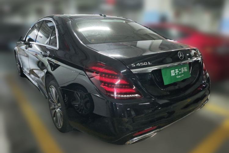 Used Mercedes-Benz S-Class 2018 S 450 L 4MATIC Excellence Special Edition Rear Left 45 Deg