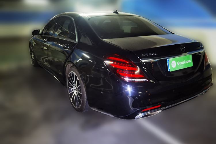 Used Mercedes-Benz S-Class 2018 S 450 L 4MATIC Rear Left 45 Deg