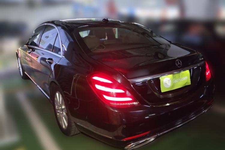 Used Mercedes-Benz S-Class 2018 S 320 L Rear Left 45 Deg