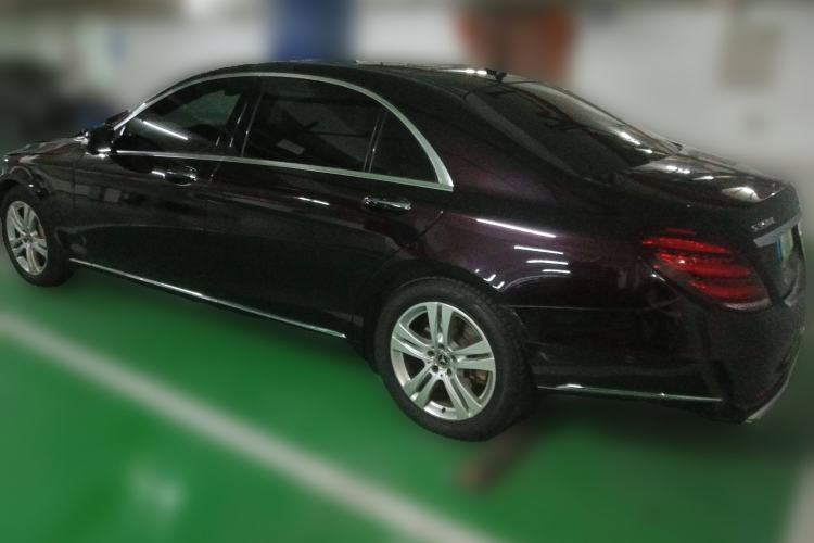 Used Mercedes-Benz S-Class 2018 S 350 L Rear Left 45 Deg
