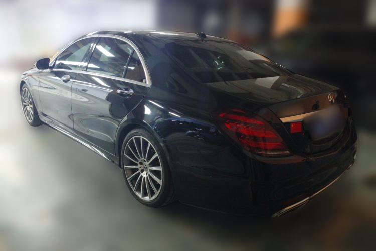 Used Mercedes-Benz S-Class 2018 S 450 L 4MATIC Excellence Special Edition Rear Left 45 Deg