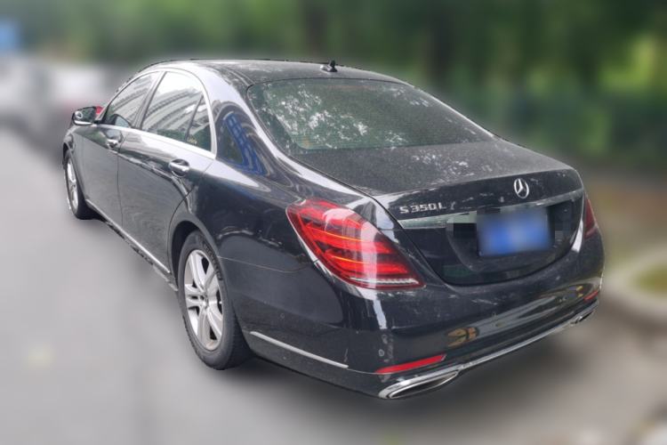Used Mercedes-Benz S-Class 2018 S 350 L Rear Left 45 Deg