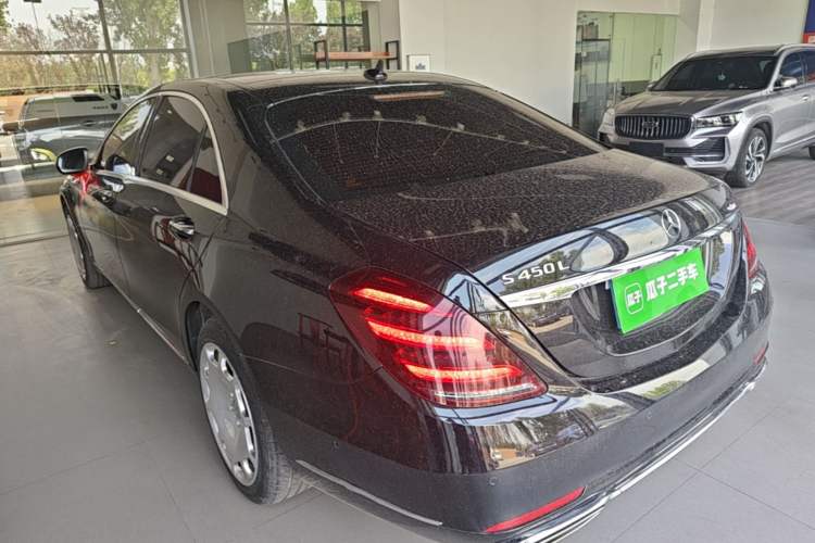 Used Mercedes-Benz S-Class 2018 S 320 L Rear Left 45 Deg