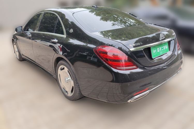 Used Mercedes-Benz S-Class 2018 S 450 L 4MATIC Rear Left 45 Deg
