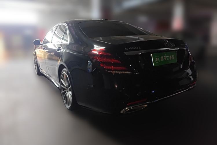 Used Mercedes-Benz S-Class 2018 S 450 L 4MATIC Excellence Special Edition Rear Left 45 Deg