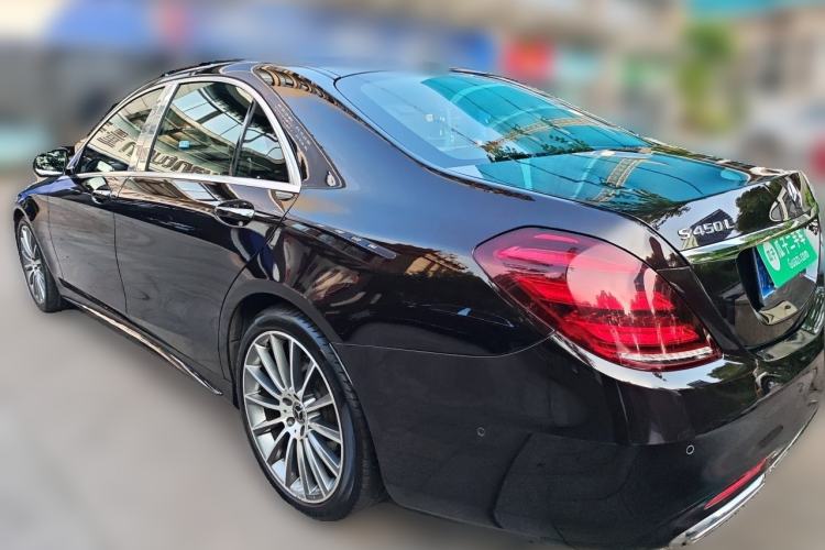Used Mercedes-Benz S-Class 2018 S 450 L 4MATIC Excellence Special Edition Rear Left 45 Deg