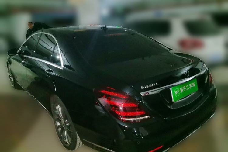 Used Mercedes-Benz S-Class 2018 S 350 L Rear Left 45 Deg