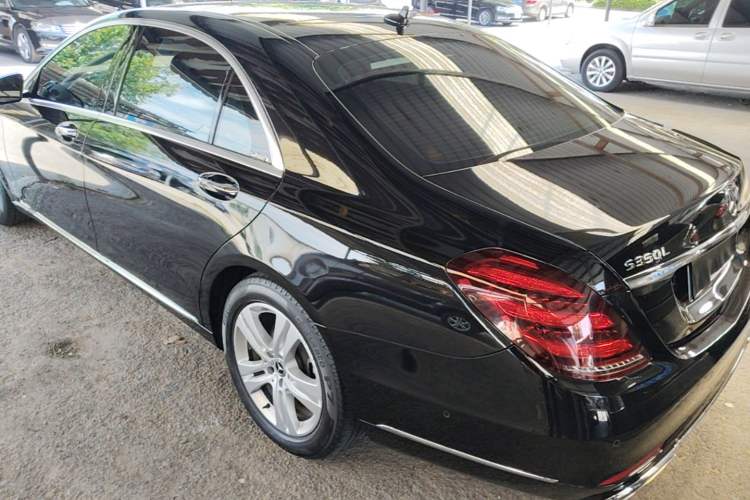 Used Mercedes-Benz S-Class 2018 S 350 L Rear Left 45 Deg