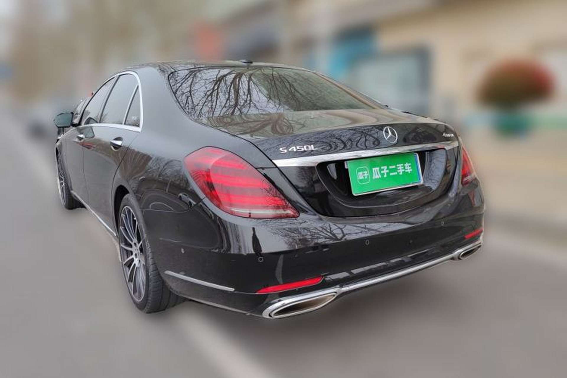 Used Mercedes-Benz S-Class 2018 S 350 L Rear Left 45 Deg