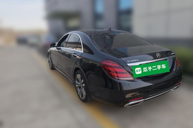 Used Mercedes-Benz S-Class 2018 S 450 L 4MATIC Excellence Special Edition Rear Left 45 Deg