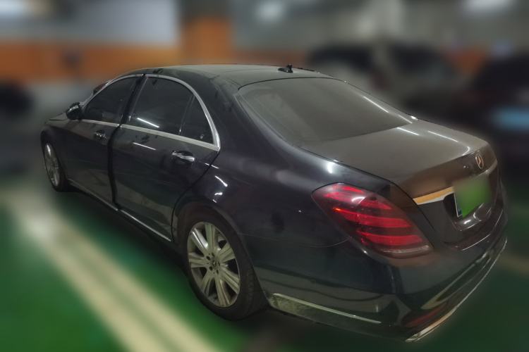 Used Mercedes-Benz S-Class 2018 S 450 L Rear Left 45 Deg