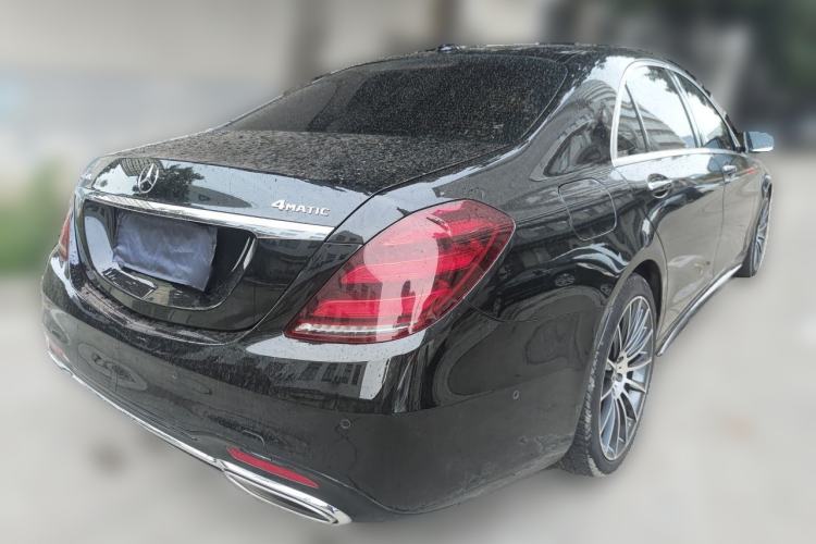 Used Mercedes-Benz S-Class 2018 S 450 L 4MATIC Rear Right 45 Deg