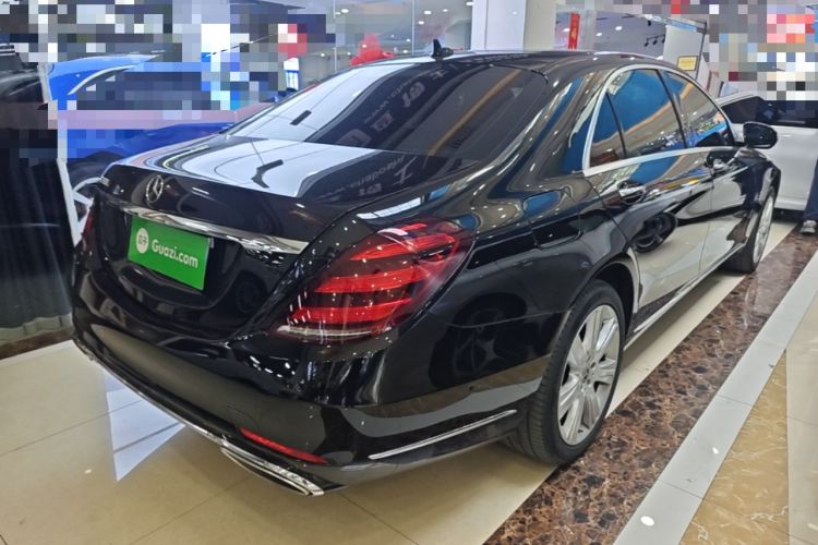 Used Mercedes-Benz S-Class 2018 S 450 L Rear Right 45 Deg
