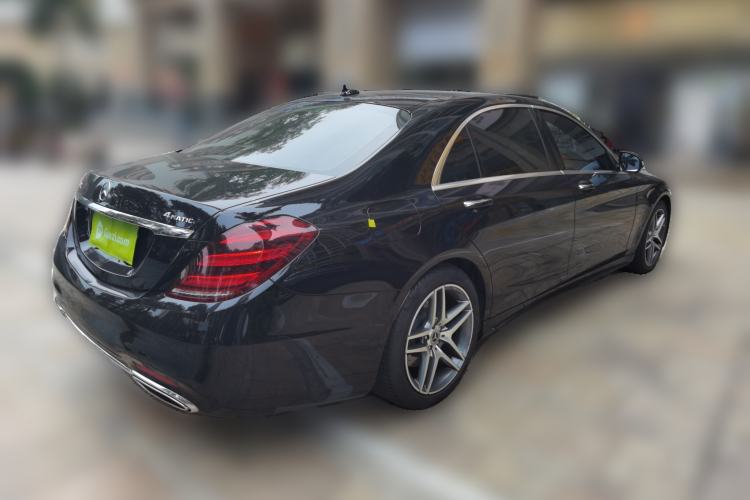 Used Mercedes-Benz S-Class 2018 S 450 L 4MATIC Rear Right 45 Deg