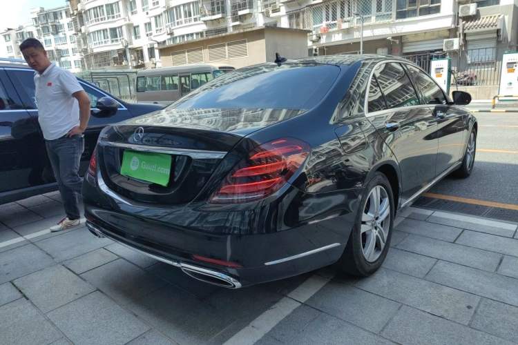 Used Mercedes-Benz S-Class 2018 S 350 L Rear Right 45 Deg
