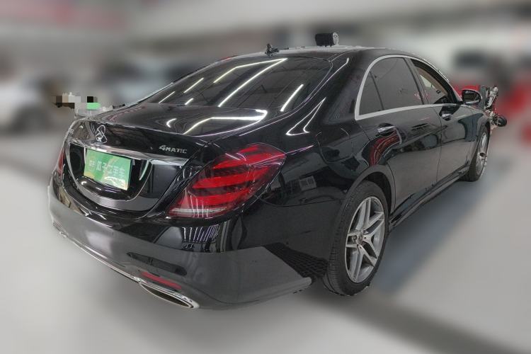 Used Mercedes-Benz S-Class 2018 S 450 L 4MATIC Rear Right 45 Deg
