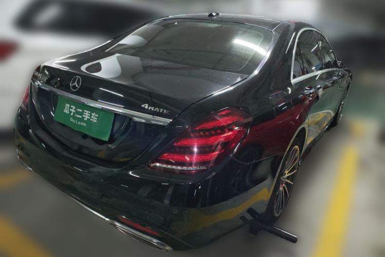 Used Mercedes-Benz S-Class 2018 S 450 L 4MATIC Excellence Special Edition Rear Right 45 Deg