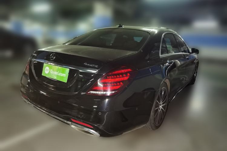 Used Mercedes-Benz S-Class 2018 S 450 L 4MATIC Rear Right 45 Deg