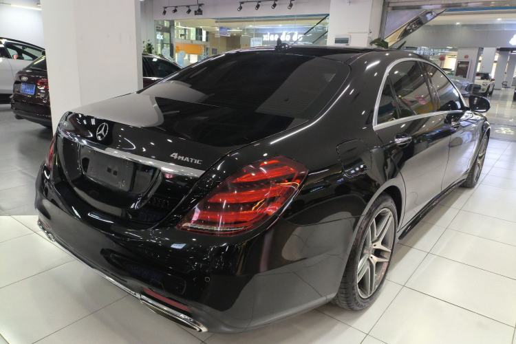 Used Mercedes-Benz S-Class 2018 S 450 L 4MATIC Rear Right 45 Deg