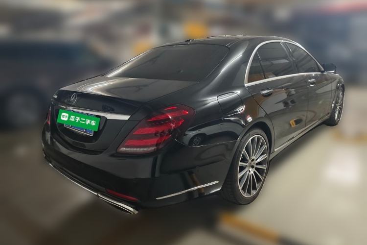 Used Mercedes-Benz S-Class 2018 S 350 L Rear Right 45 Deg