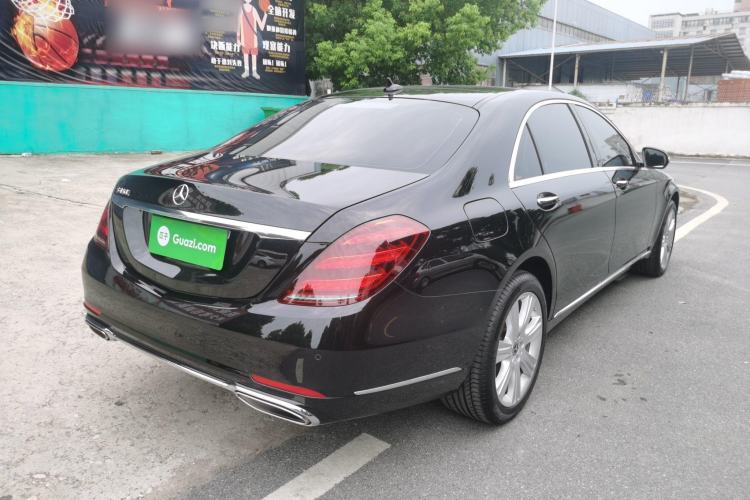 Used Mercedes-Benz S-Class 2018 S 450 L Rear Right 45 Deg