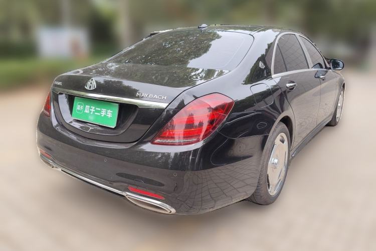 Used Mercedes-Benz S-Class 2018 S 450 L 4MATIC Rear Right 45 Deg