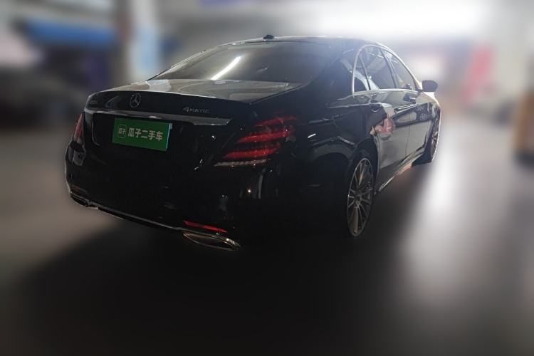 Used Mercedes-Benz S-Class 2018 S 450 L 4MATIC Excellence Special Edition Rear Right 45 Deg