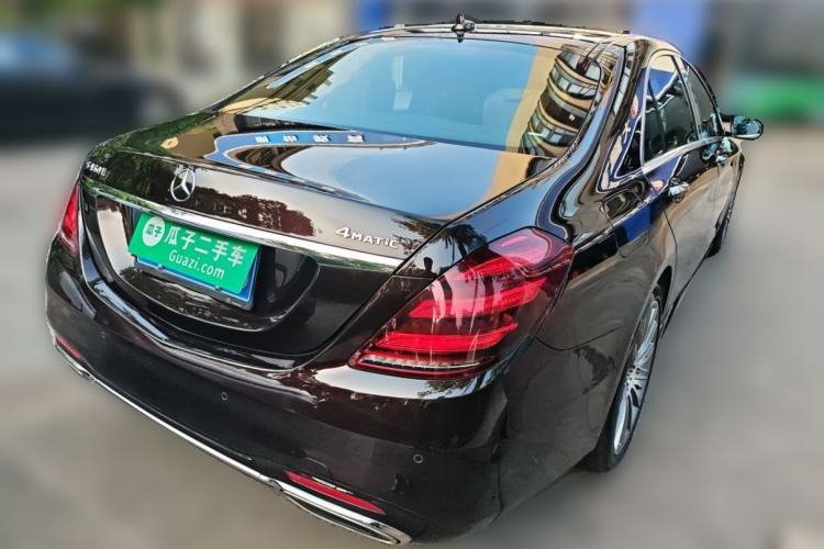 Used Mercedes-Benz S-Class 2018 S 450 L 4MATIC Excellence Special Edition Rear Right 45 Deg