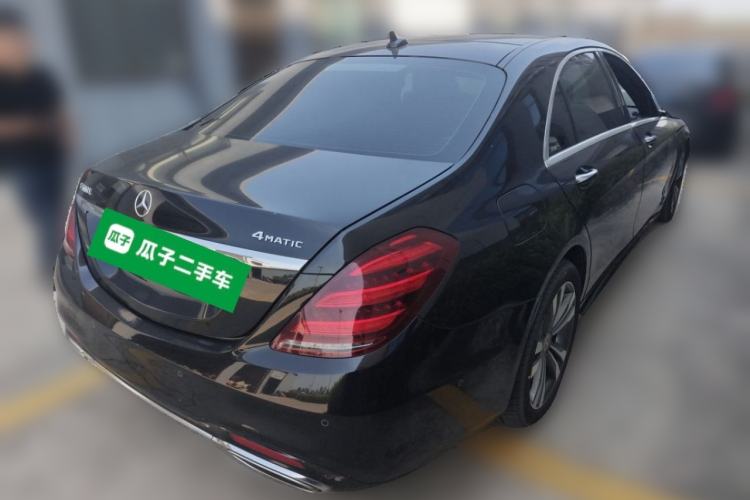 Used Mercedes-Benz S-Class 2018 S 450 L 4MATIC Excellence Special Edition Rear Right 45 Deg
