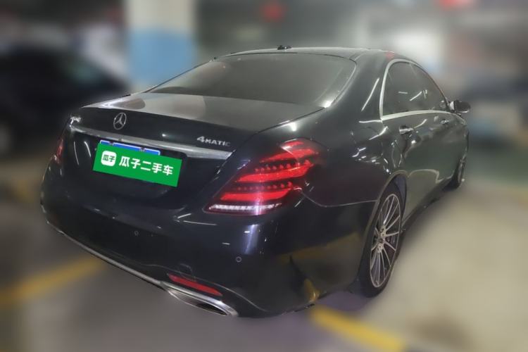 Used Mercedes-Benz S-Class 2018 S 450 L 4MATIC Excellence Special Edition Rear Right 45 Deg