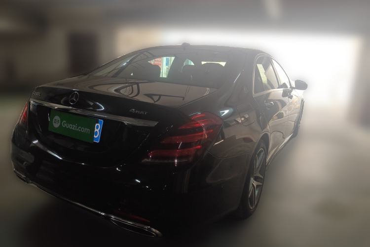 Used Mercedes-Benz S-Class 2018 S 450 L 4MATIC Rear Right 45 Deg