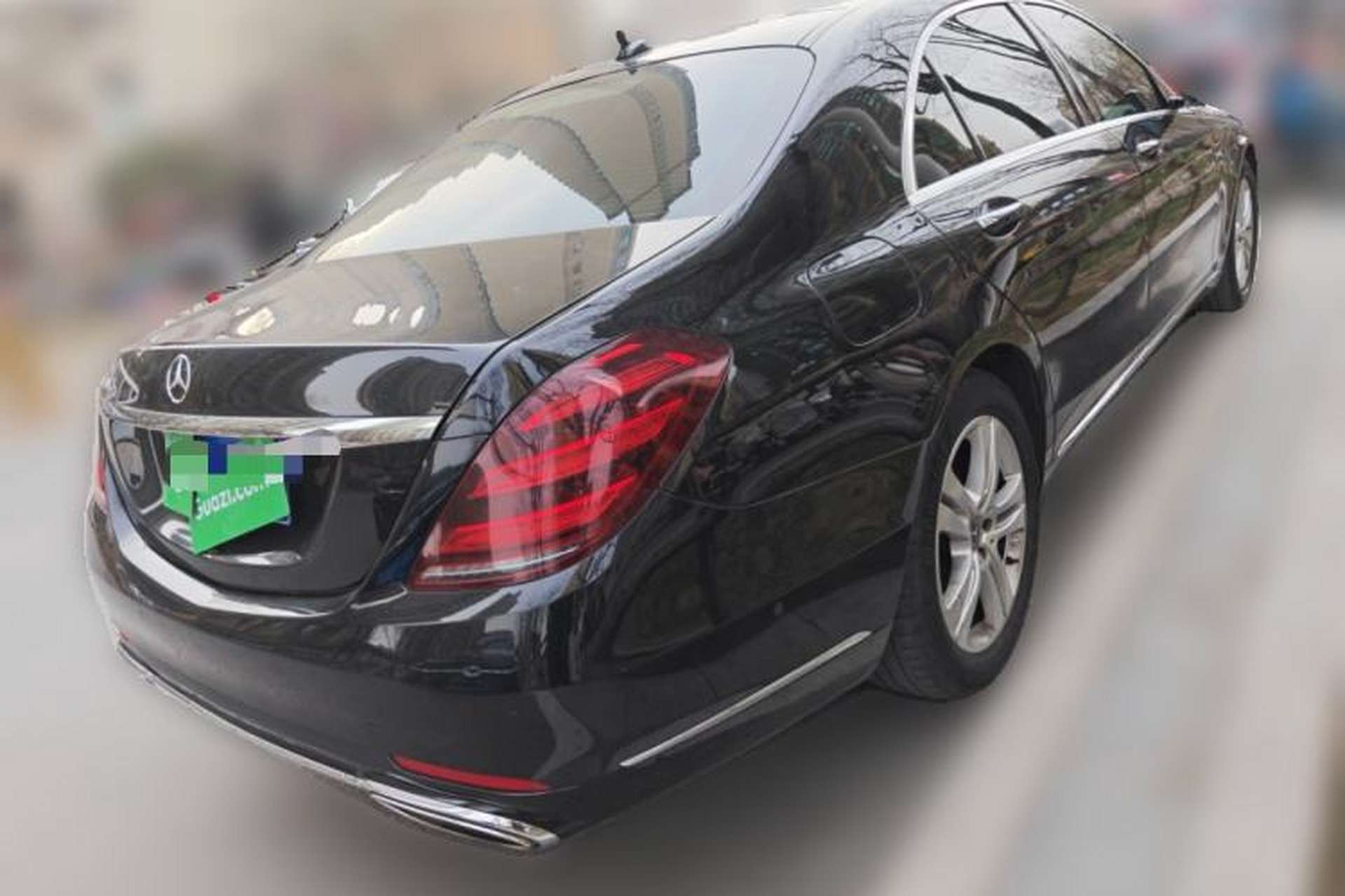 Used Mercedes-Benz S-Class 2018 S 350 L Rear Right 45 Deg