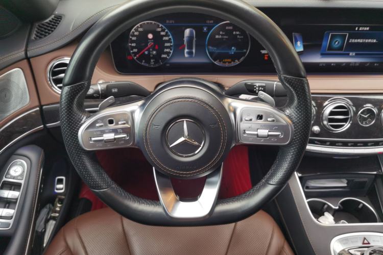 Used Mercedes-Benz S-Class 2018 S 450 L 4MATIC Steering Wheel