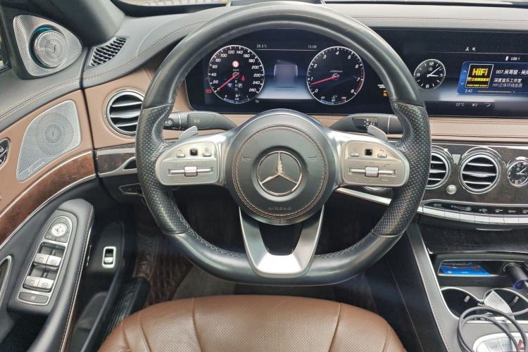 Used Mercedes-Benz S-Class 2018 S 450 L 4MATIC Steering Wheel