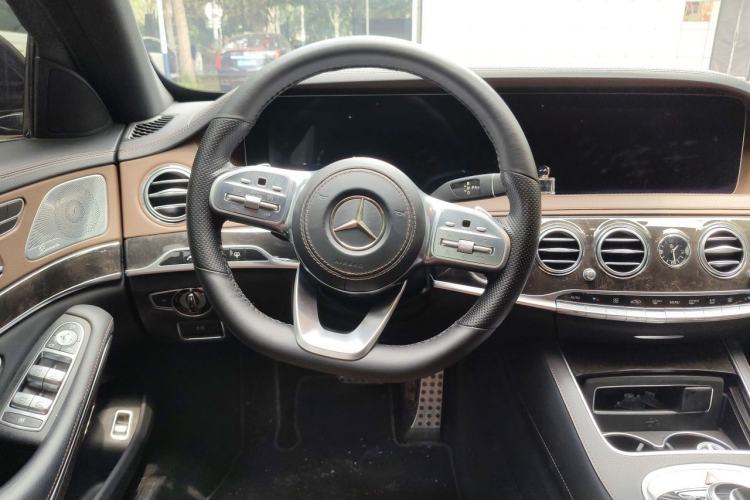 Used Mercedes-Benz S-Class 2018 S 450 L 4MATIC Steering Wheel