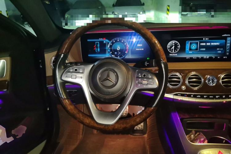 Used Mercedes-Benz S-Class 2018 S 350 L Steering Wheel