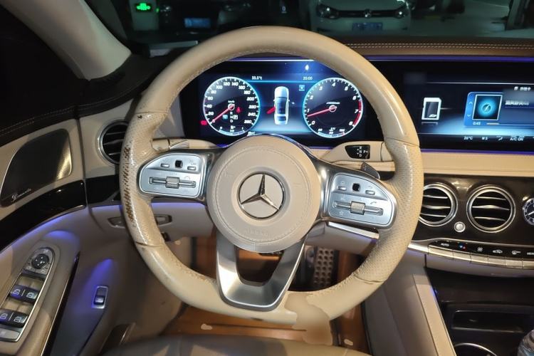 Used Mercedes-Benz S-Class 2018 S 450 L 4MATIC Excellence Special Edition Steering Wheel