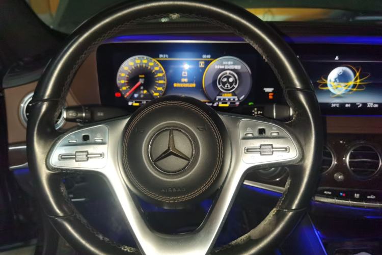 Used Mercedes-Benz S-Class 2018 S 450 L Steering Wheel