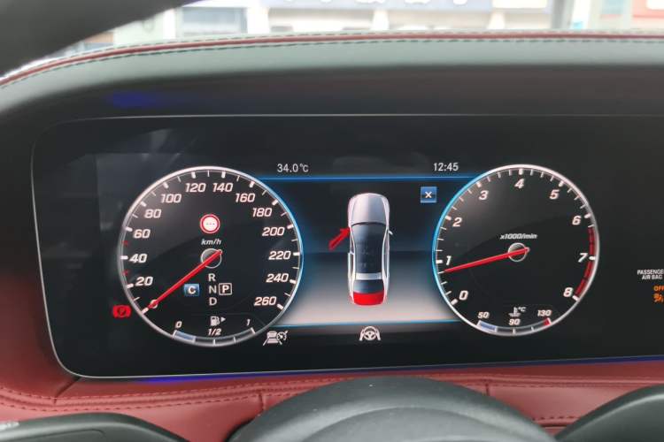 Used Mercedes-Benz S-Class 2018 S 320 L Instrument Cluster