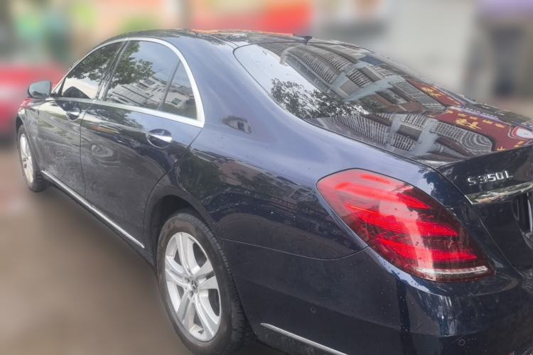 Used Mercedes-Benz S-Class 2018 S 350 L Rear Left 45 Deg