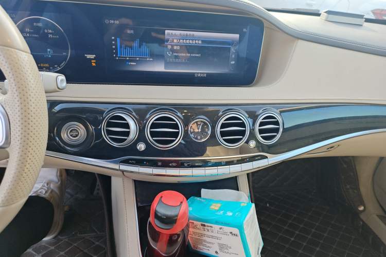 Used Mercedes-Benz S-Class 2018 S 450 L 4MATIC Audio And AC Panel