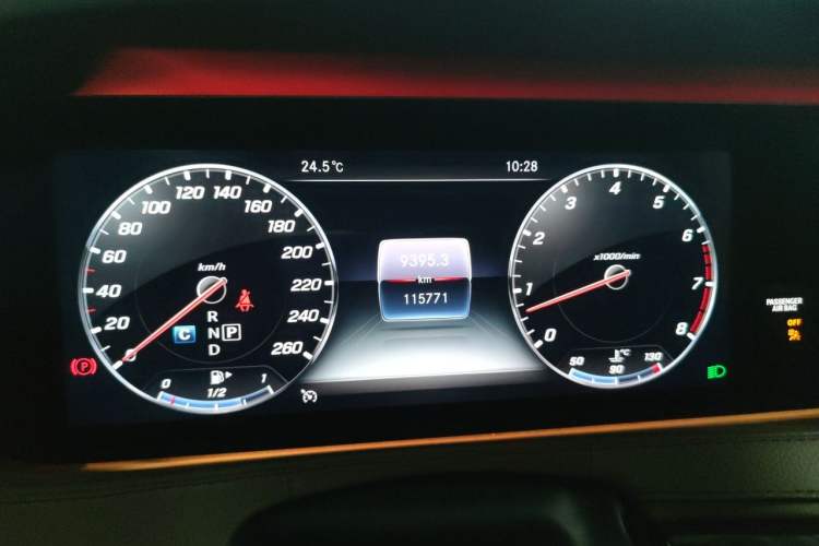 Used Mercedes-Benz S-Class 2018 S 450 L 4MATIC Excellence Special Edition Instrument Cluster