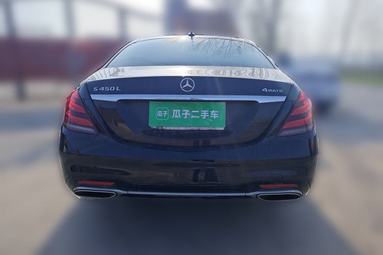 Used Mercedes-Benz S-Class 2018 S 450 L 4MATIC Rear